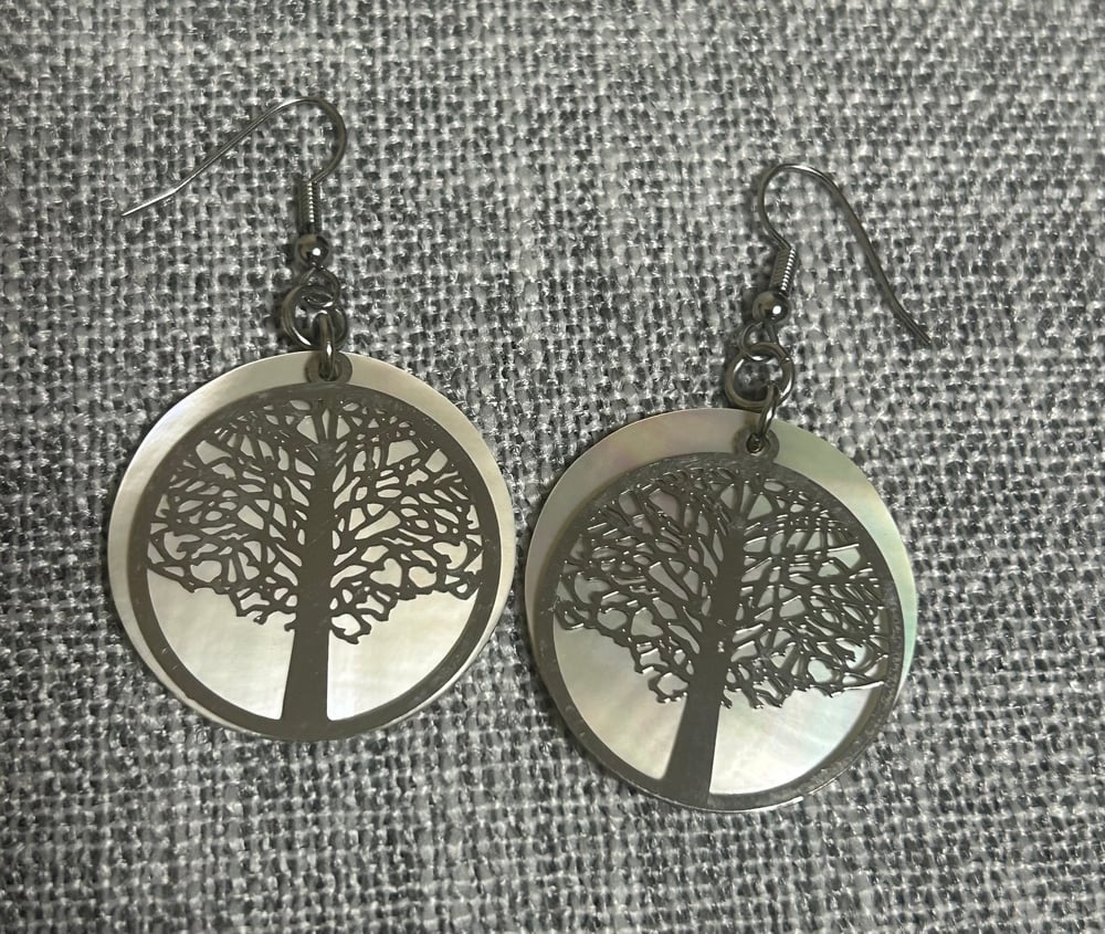 Image of Misty morning earrings 