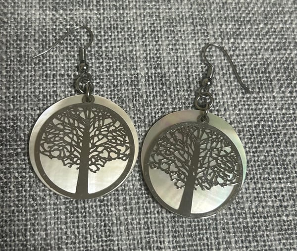 Image of Misty morning earrings 