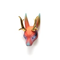 Image 3 of Chikkoi Warrior (red/gold antlers)