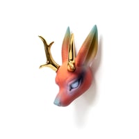 Image 1 of Chikkoi Warrior (red/gold antlers)