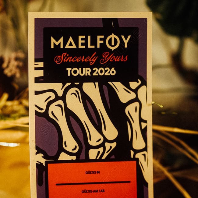 SINCERELY YOURS TOUR 2026 Hardticket 