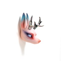 Image 4 of Chikkoi Warrior (pink/rainbow antlers)