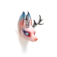 Image 5 of Chikkoi Warrior (pink/rainbow antlers)