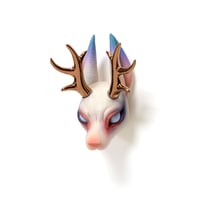 Image 2 of Chikkoi Warrior (off white/copper antlers)
