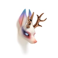 Image 4 of Chikkoi Warrior (off white/copper antlers)