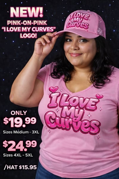 Image of LOVE MY CURVES PINK ON PINK SET