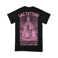 Image 3 of T-shirt LAG 2025 - black/pink