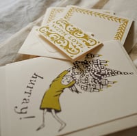 Image 2 of With Love Note Card {pk of 6}