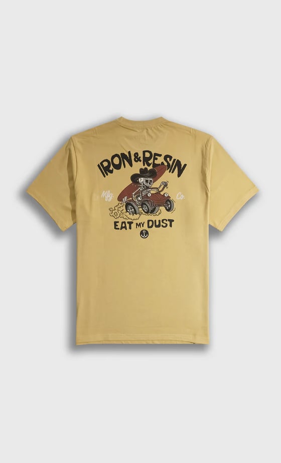 Image of Eat My Dust Pocket Tee by Iron&Resin