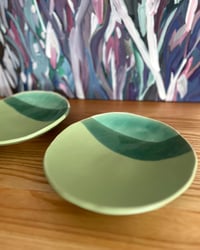 Image 1 of HUNGRY POET 𓎟 lunch plate set (green)
