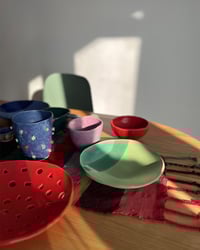 Image 5 of HUNGRY POET 𓎟 lunch plate set (green)