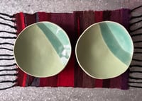 Image 2 of HUNGRY POET 𓎟 lunch plate set (green)