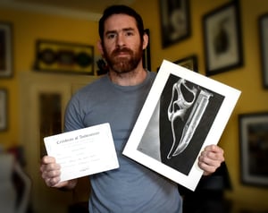 Image of Ghostface - (Original Drawing)