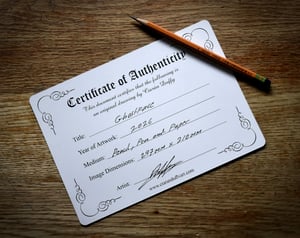 Image of Ghostface - (Original Drawing)