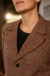 Image 2 of Blazer 70s bordeaux