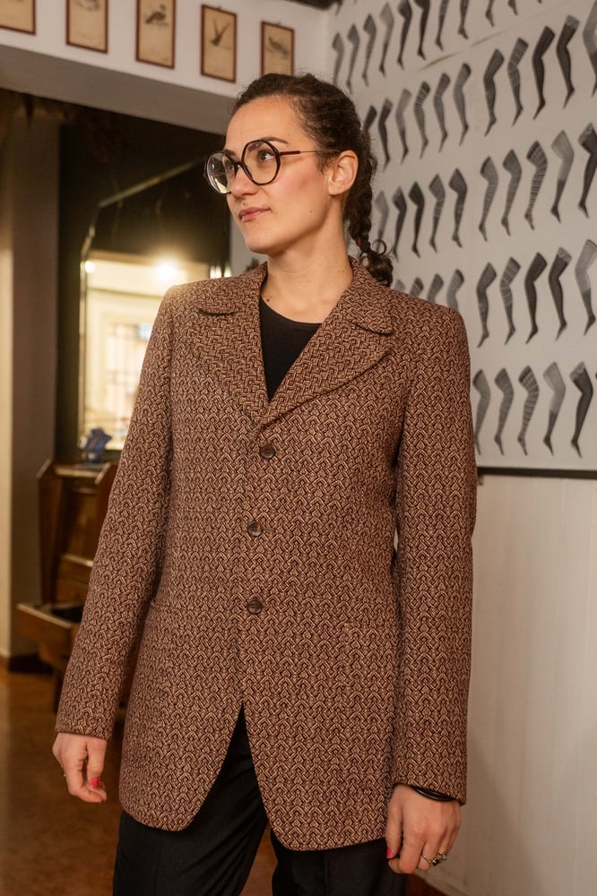 Image of Blazer 70s bordeaux