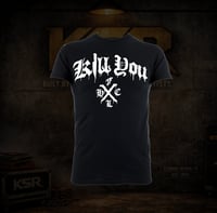 Kill You Black FLHC Front Logo Tee