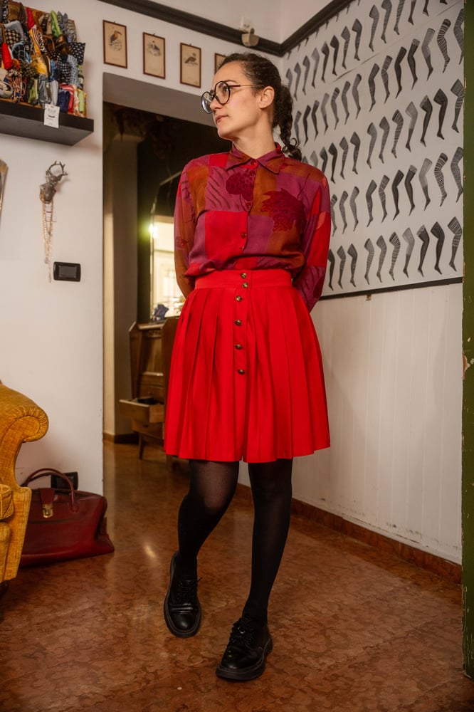 Image of Camicia red Linea V