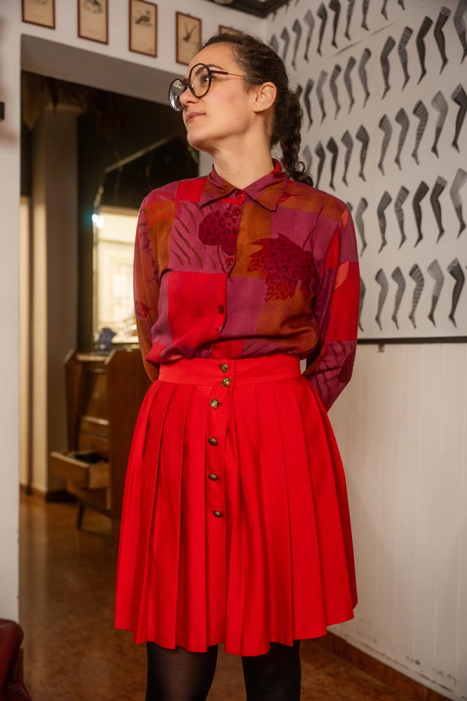 Image of Camicia red Linea V