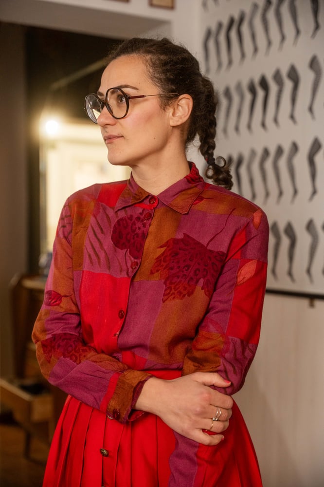 Image of Camicia red Linea V