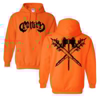 Conan Weapons Safety Orange Hoodie