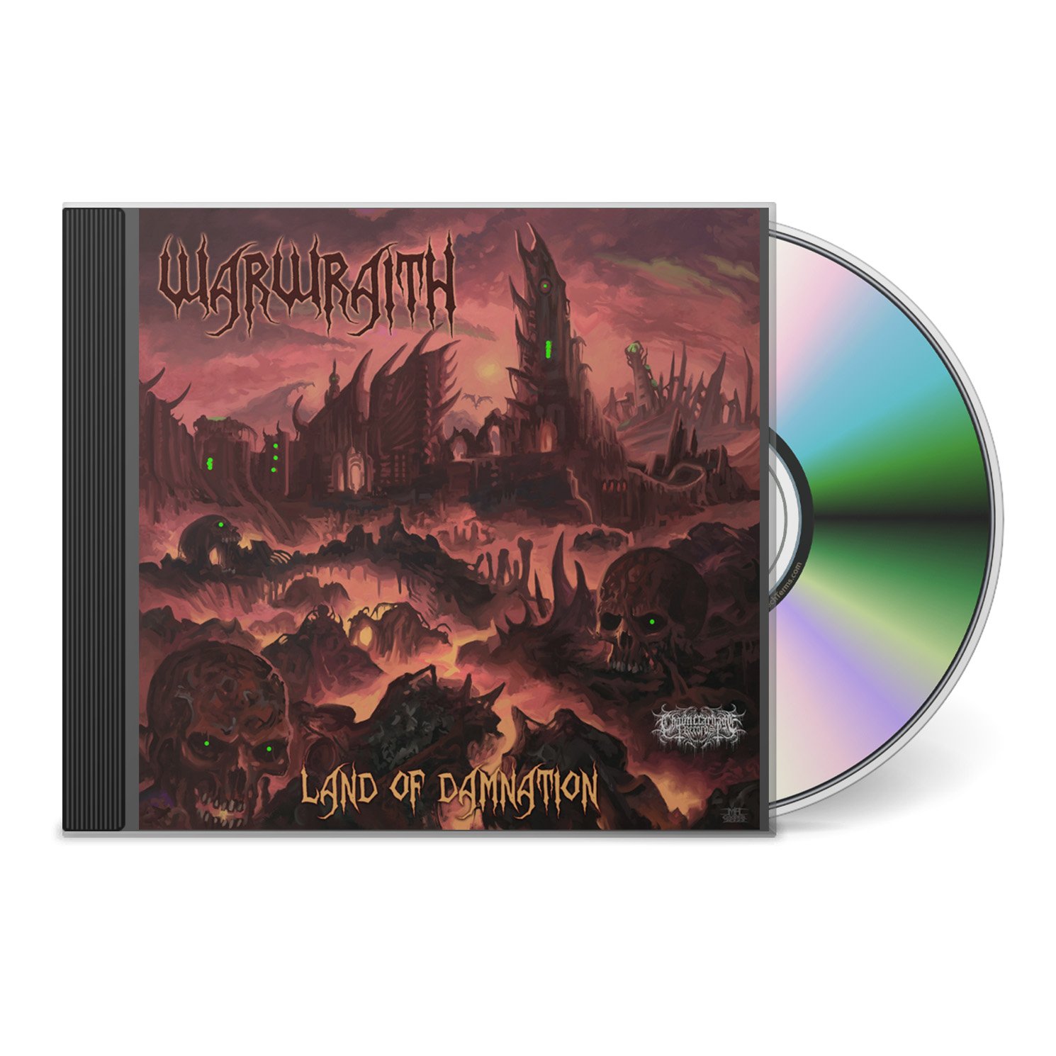 Warwraith - Land of Damnation CD | Gurgling Gore