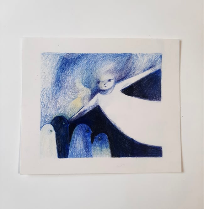 Willo of the wisp ~ original drawing