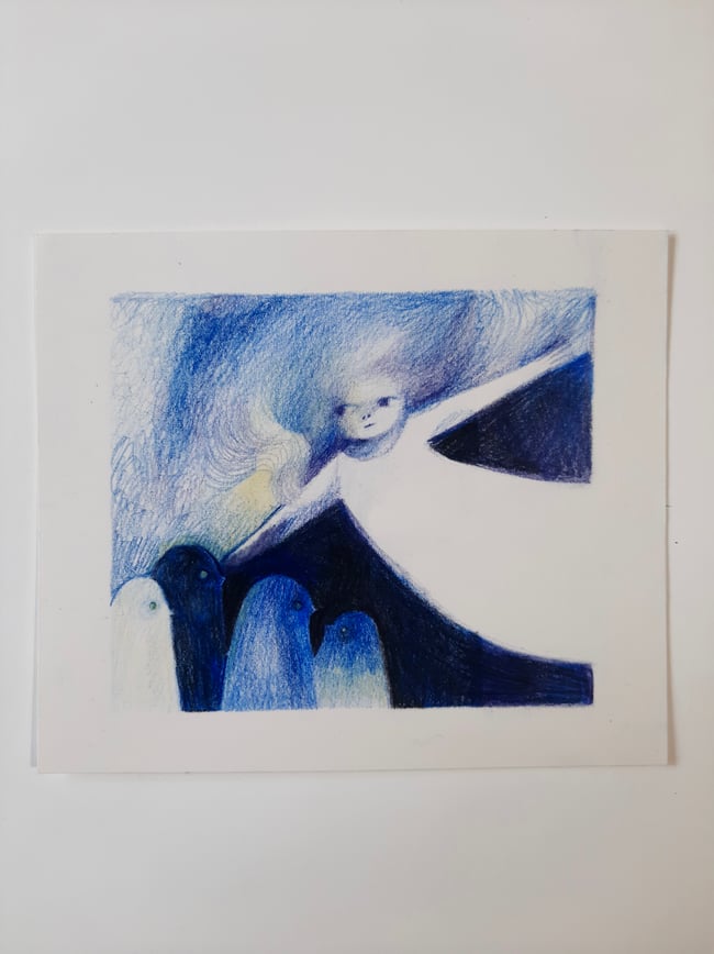 Willo of the wisp ~ original drawing