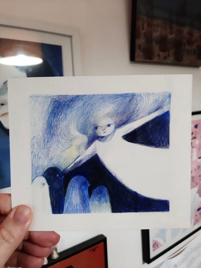 Willo of the wisp ~ original drawing