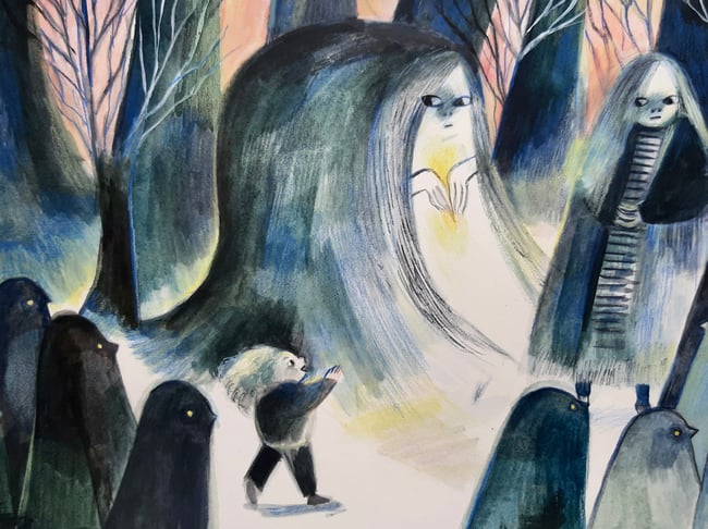 The Introduction ~ Original painting 