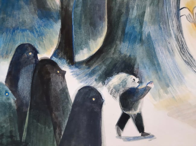 The Introduction ~ Original painting 