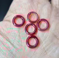 Image 2 of PURPLE CARVED LEFTOVERS BEAD SET 1