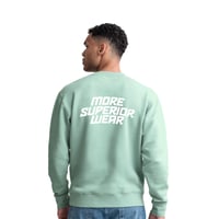 Image 2 of MSW Signature white logo eucalyptus green