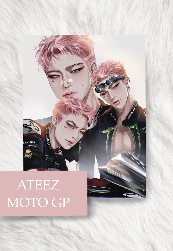 Image of PRINTS ATEEZ MOTO GP