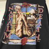 Image 2 of Napalm Death 'Diatribes' 1995 XL