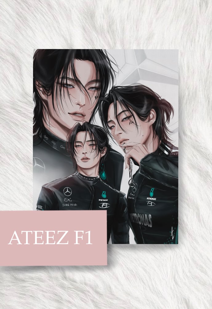 Image of PRINTS ATEEZ X F1