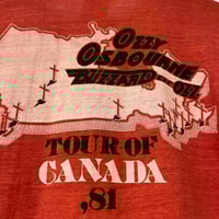 Image 5 of Ozzy Osbourne 'Blizzard of Ozz' Canadian Tour 1981 S