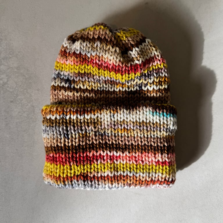 Scrap Cuff Beanie - 173