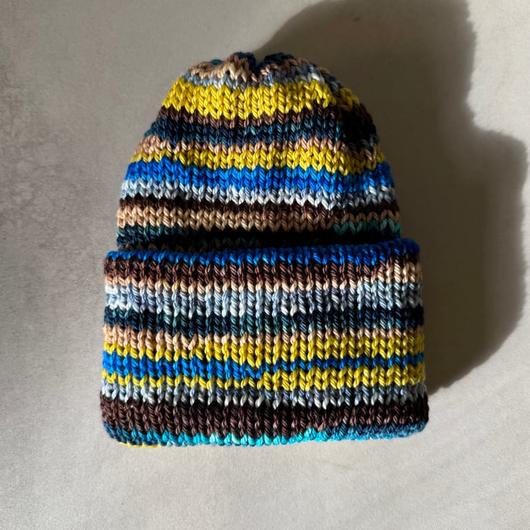 Scrap Cuff Beanie - 176