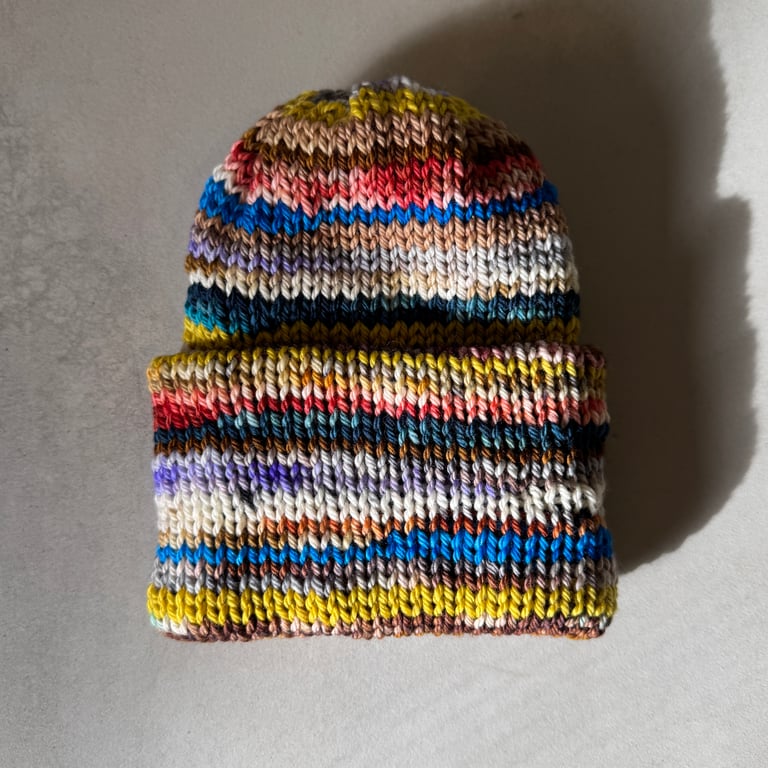 Scrap Cuff Beanie - 178