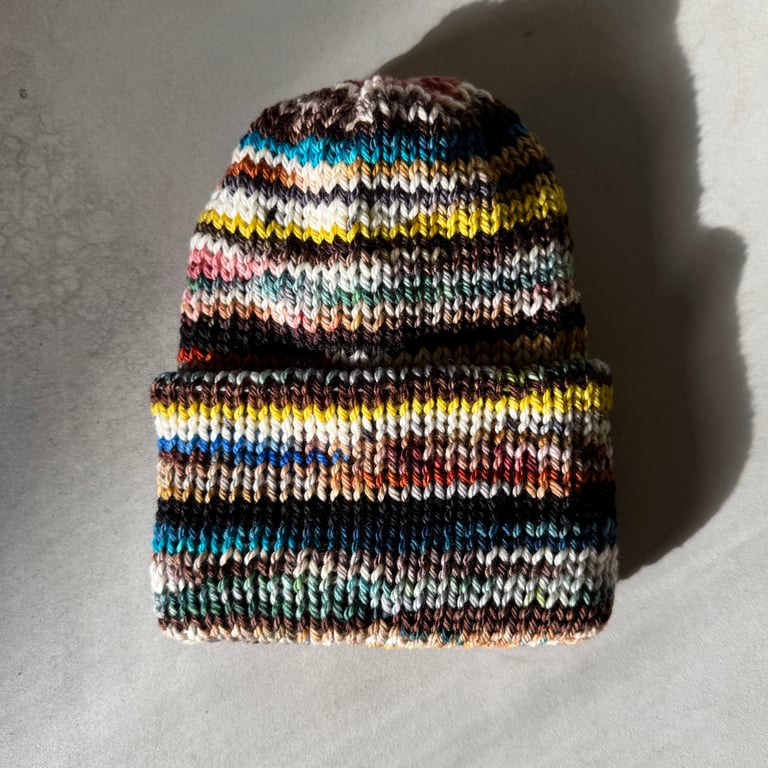 Scrap Cuff Beanie - 179