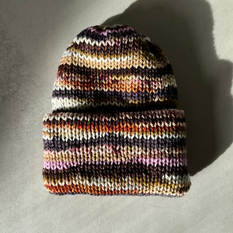 Scrap Cuff Beanie - 182