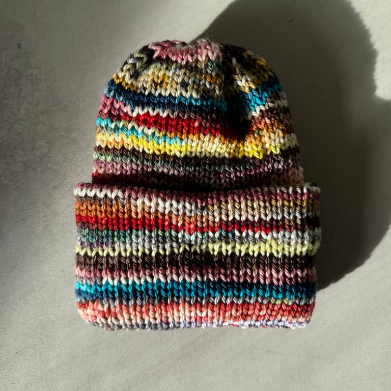 Scrap Cuff Beanie - 183