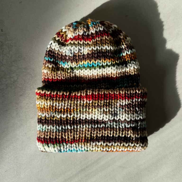 Scrap Cuff Beanie - 184