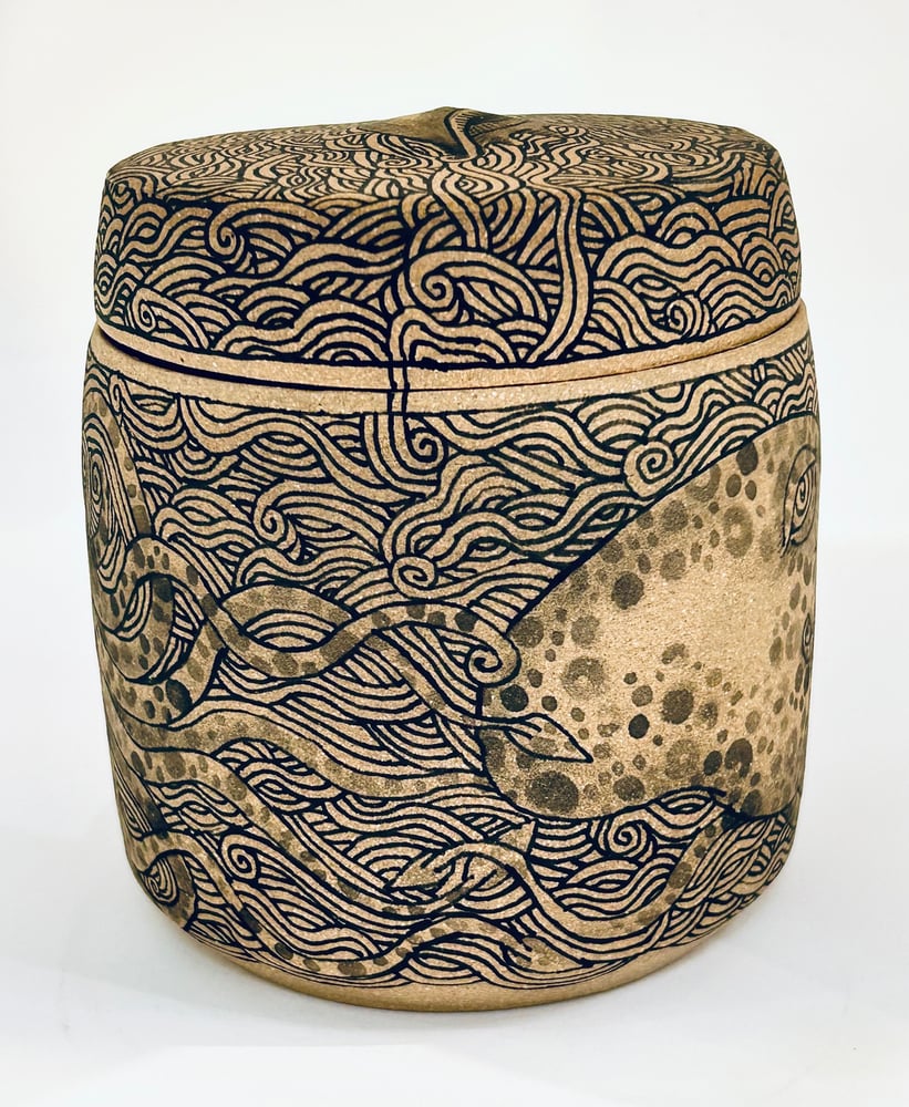 Image of  Octopi Covered Jar