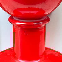 Image 8 of Bouteille vintage Lacryma Christi rouge Beccaro Italie années 70 déco Pop art - Space Age