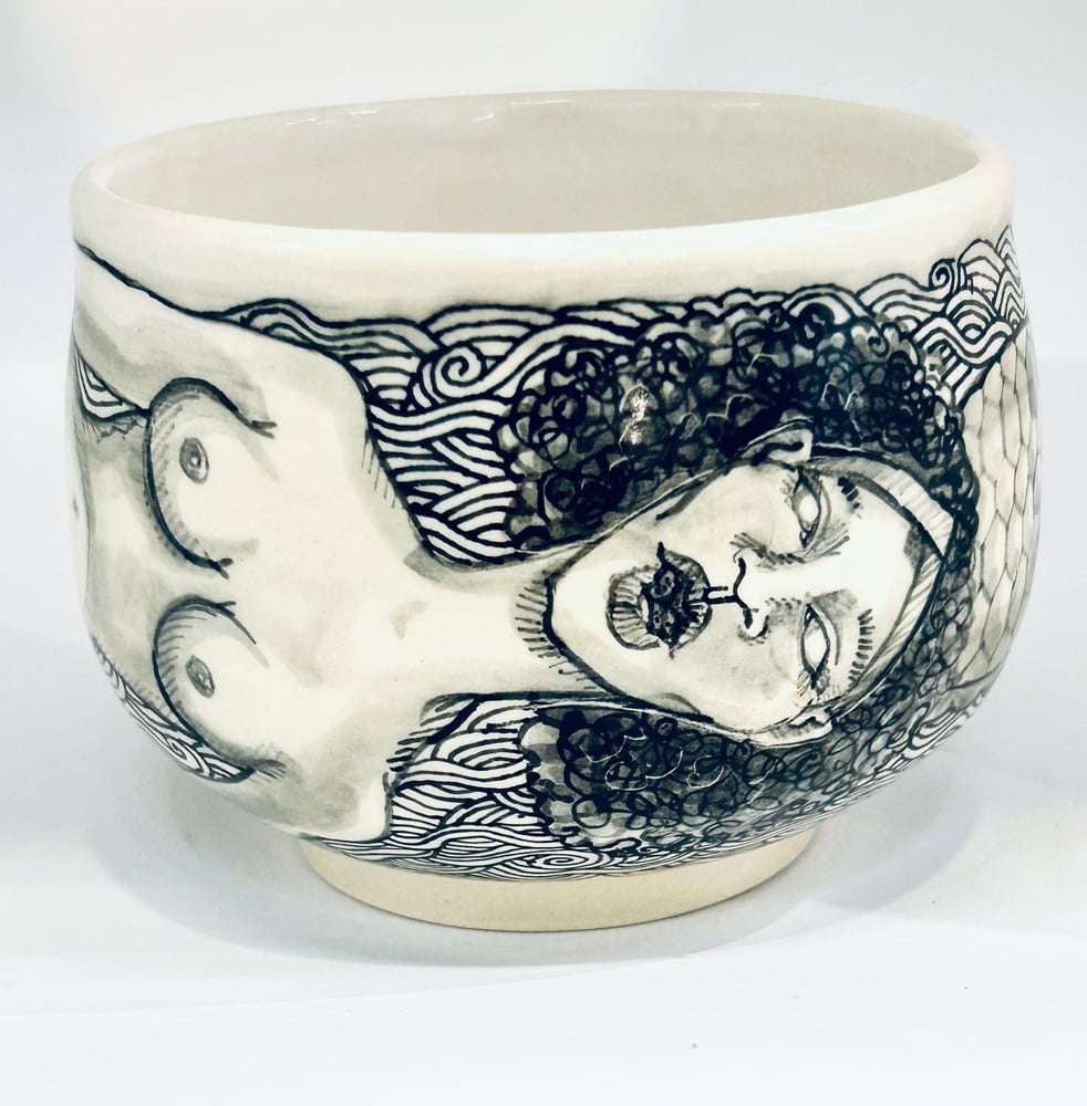 Image of Swimming With Turtles Chawan