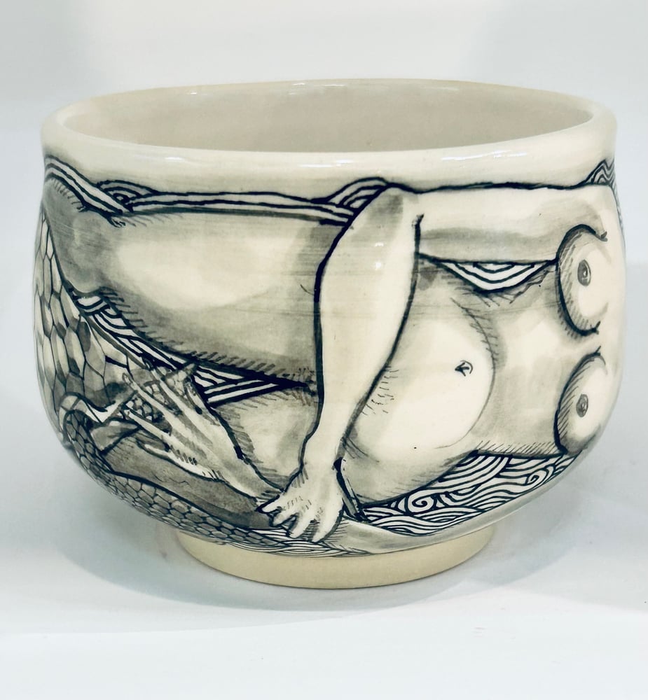 Image of Swimming With Turtles Chawan