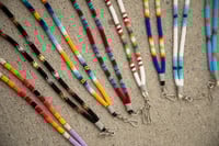 Image 1 of Cord beaded Lanyard 