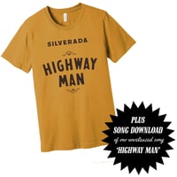 Image 1 of Exclusive 'Highway Man' Tee + 1 Song Download